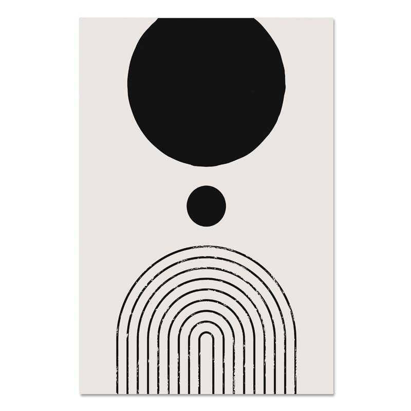 Moderne Nordische Poster
