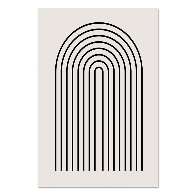 Moderne Nordische Poster