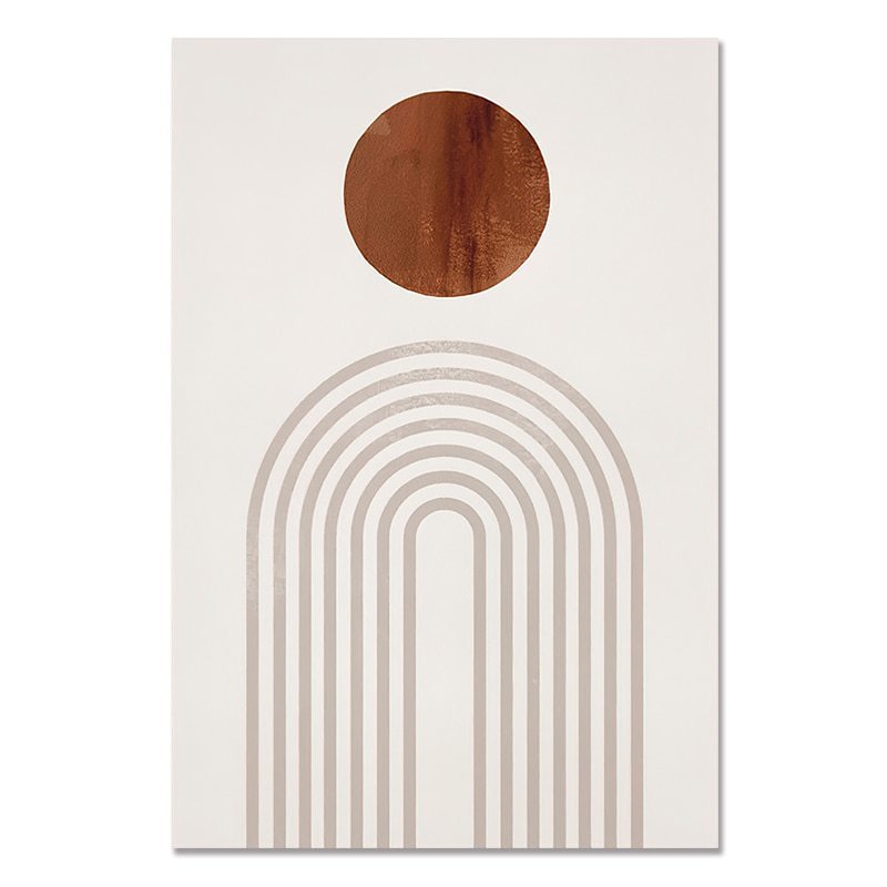 Moderne Nordische Poster