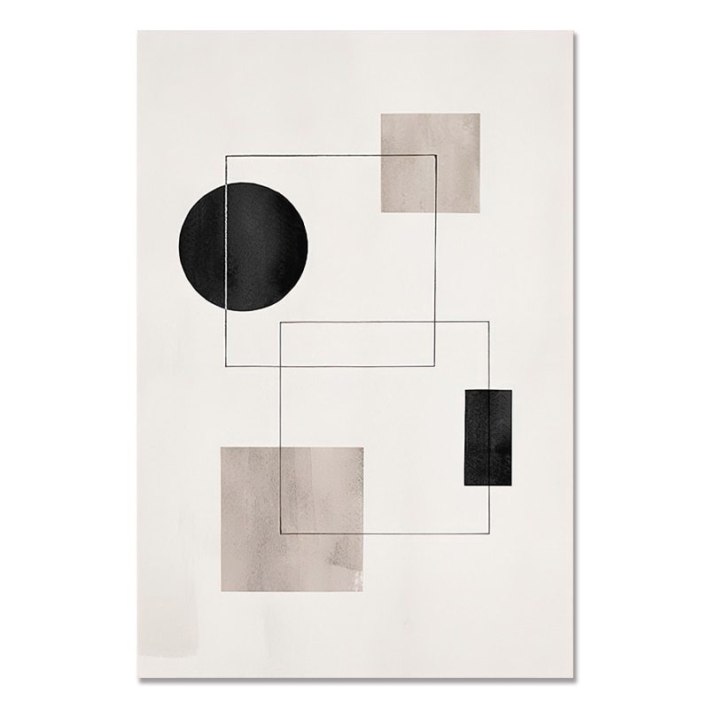 Moderne Nordische Poster