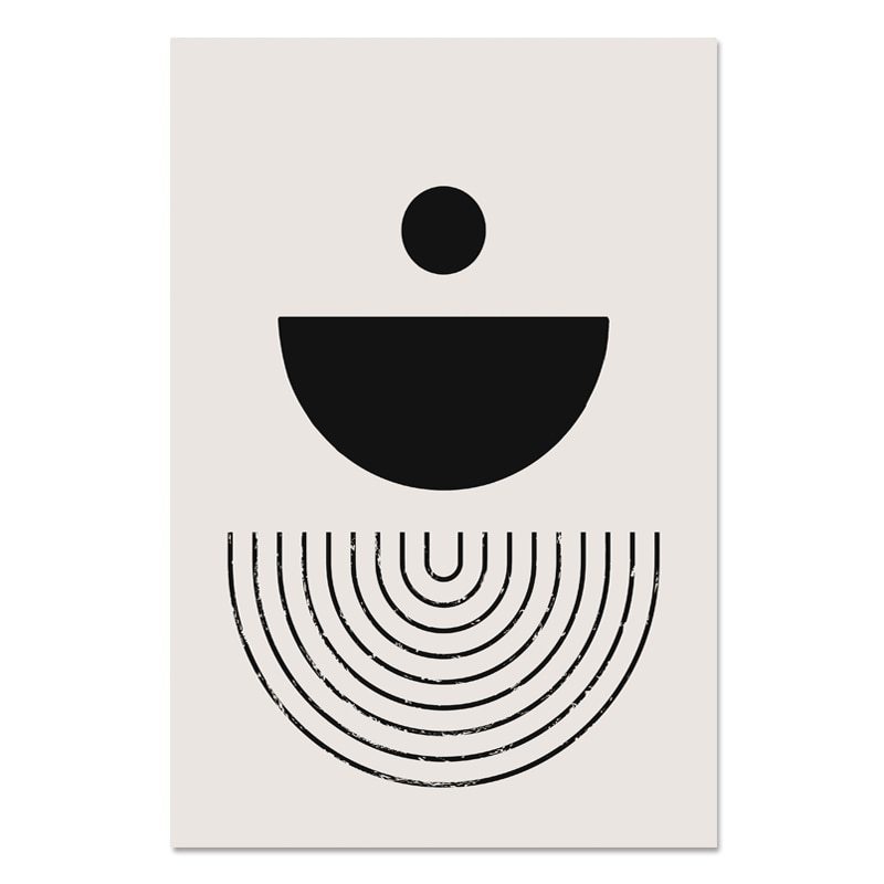 Moderne Nordische Poster